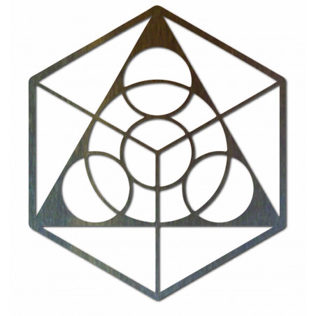 Weltraummalerei an der Wand aus Sperrholz, Größe von 50 bis 90 cm