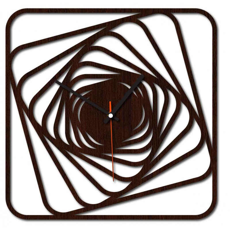 Sentop - MDF Moderne Wanduhr GARVI HD F015 i...