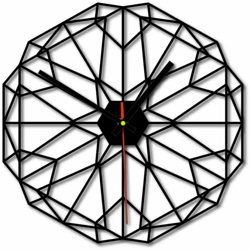 Sentop - MDF Wanduhr für Wohnzimmer HDKF017 und...