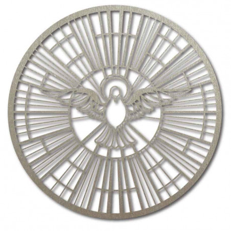 Holzbild einer Taube - Symbol des Heiligen Geistes