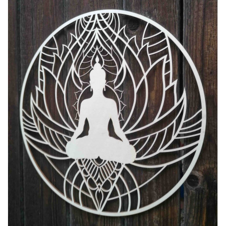 Wandmalerei Mandala und Buddha - ZIMMER