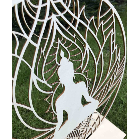 Wandmalerei Mandala und Buddha - ZIMMER