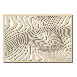 Dekoratives Wandbild Zebra und Schwarz 2