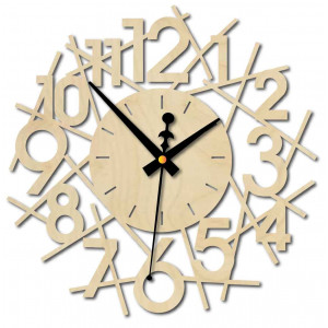 Moderne Wanduhr - SAJFA 2