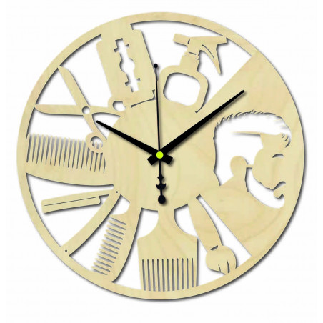Wanduhr für Friseurladen - GAJFA