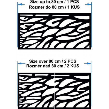 Geschnitztes Holzwandbild aus Sperrholz LISSER