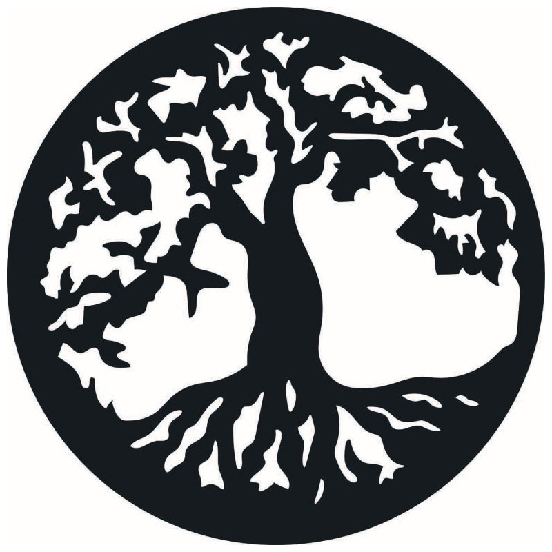 Wandbild Baum - MALVEN