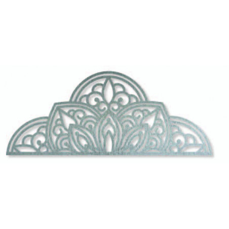 Holzwandbild Halbmandala - BOHEMIA