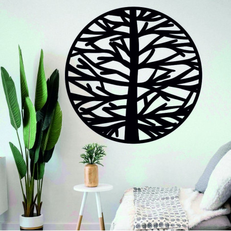 Sentop - großes Bild an der Wand eines Baumes MRLVEN