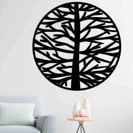 Sentop - großes Bild an der Wand eines Baumes MRLVEN