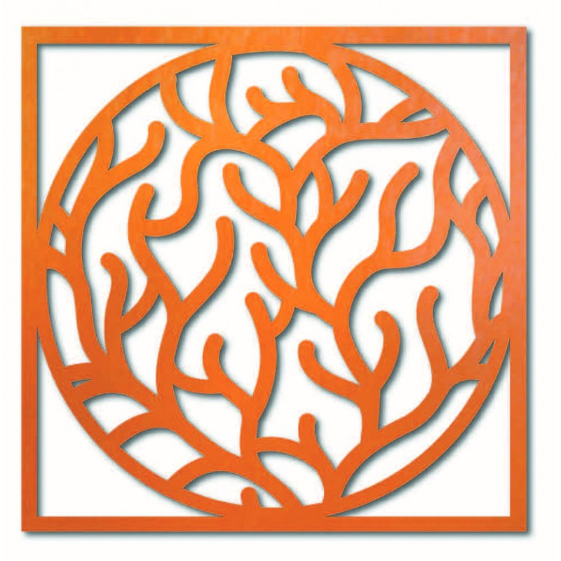 Modernes Wandbild mit Ästen im Rahmen - STEITI