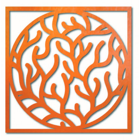 Modernes Wandbild mit Ästen im Rahmen - STEITI