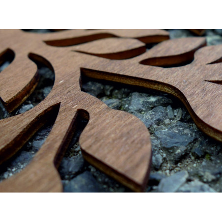 Stylesa - Moderne Wandmalerei aus Sperrholz LLUTF PR0380-A