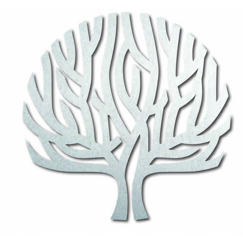 Modernes Holzwandbild Baum Wind im Geäst - SINGRO