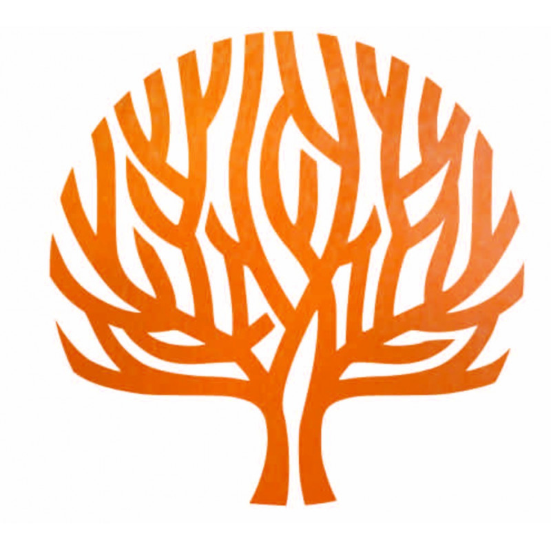 Modernes Holzwandbild Baum Wind im Geäst - SINGRO