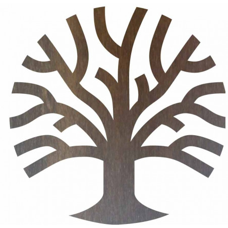 Moderne Wandmalerei aus Sperrholz - Holzdekoration MOARKO-B