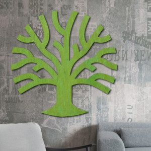 Moderne Wandmalerei aus Sperrholz - Holzdekoration MOARKO-B