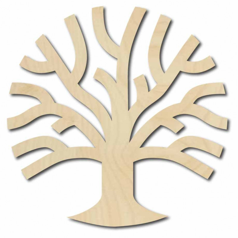 Moderne Wandmalerei aus Sperrholz -...