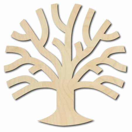 Moderne Wandmalerei aus Sperrholz - Holzdekoration MOARKO-B