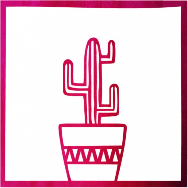 Modernes Wandbild Kaktus