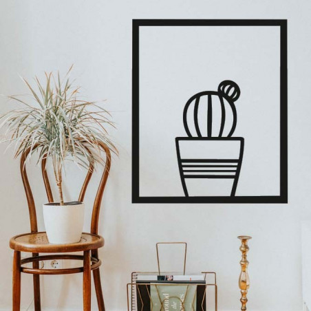 Moderne Malerei an der Wand - KAKTUS ALDER | SENTOP