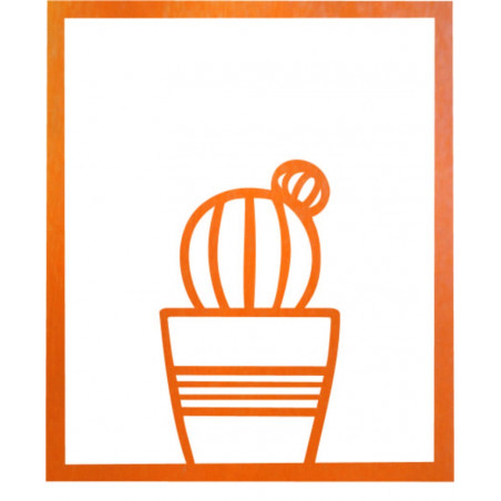 Moderne Malerei an der Wand - KAKTUS ALDER | SENTOP