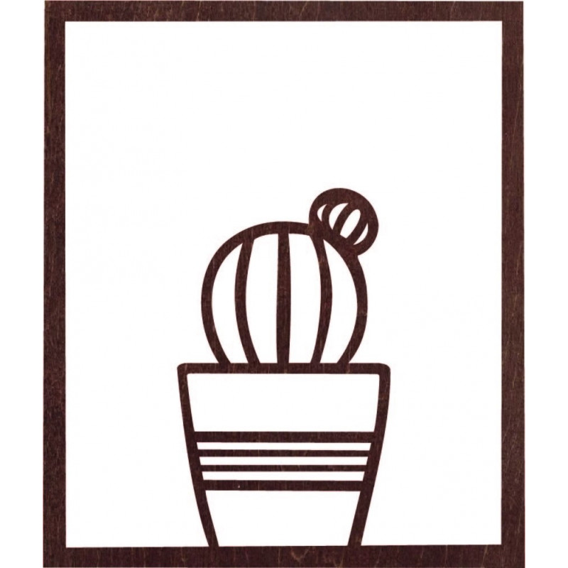 Moderne Malerei an der Wand - KAKTUS ALDER |...