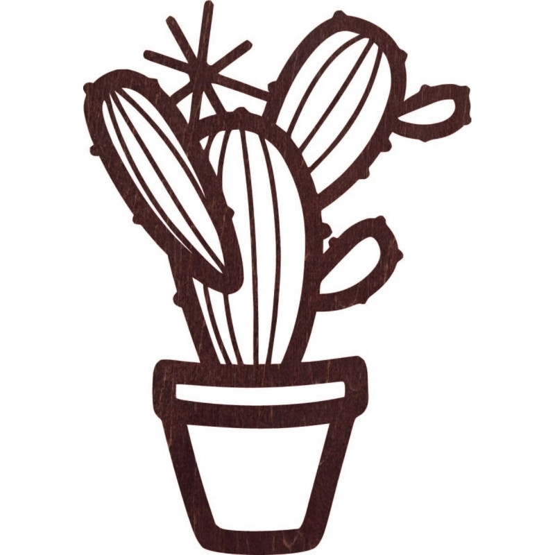 Stilvolles Wandgemälde - KAKTUS CARIS | SENTOP