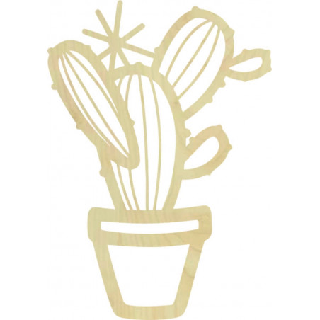 Stilvolles Wandgemälde - KAKTUS CARIS | SENTOP