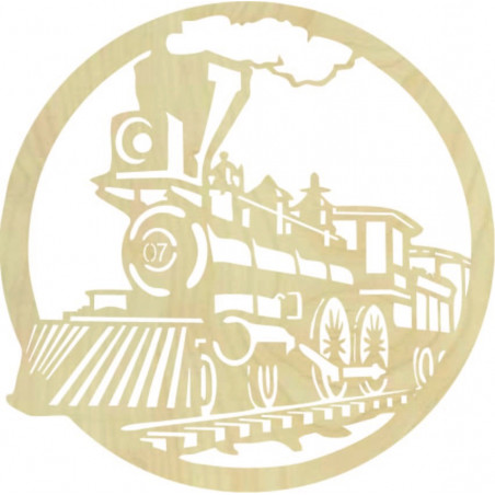 Dampfzugbild, historischer Zug - ETVAL