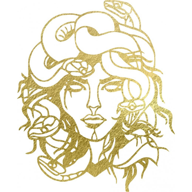Das Bild an der Wand msdúza Frau - MEDUSA GORGONA