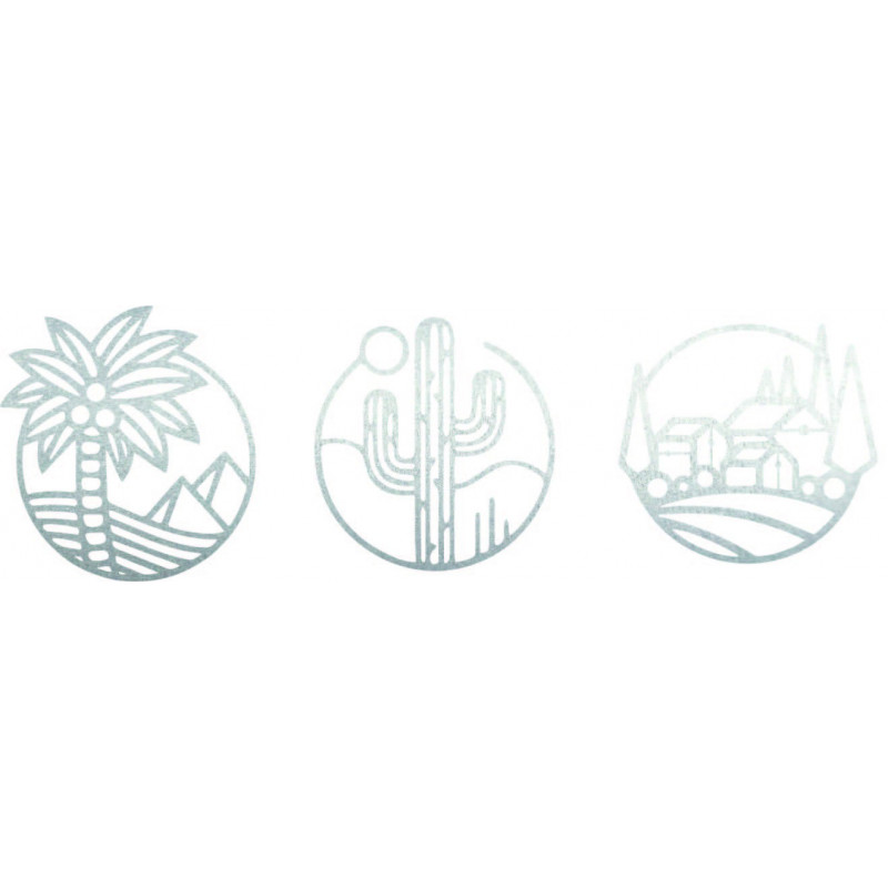 Dreiteiliges Wandbild Sahara - ARAHSA