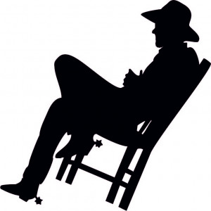 Elegantes Holzbild an der Wand - COWBOY | SENTOP 2