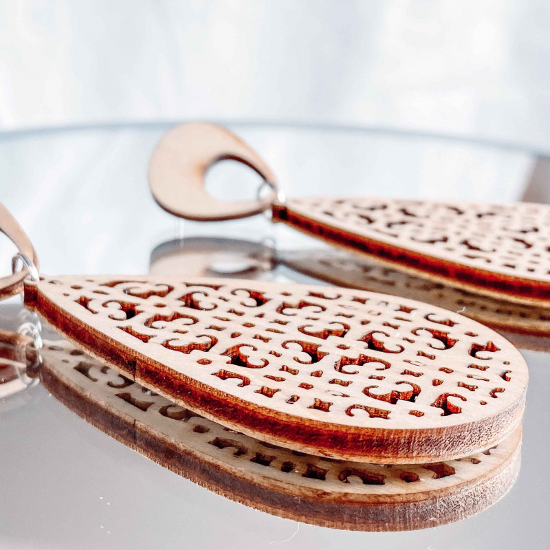 Ohrhänger aus Holz JULIEN - MONATY | SENTOP