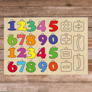 Montessori-Holz-Sinneshilfe - Mathematik | SENTOP H017... 2