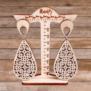 Ohrhänger aus Holz JULIEN - MONATY | SENTOP 2