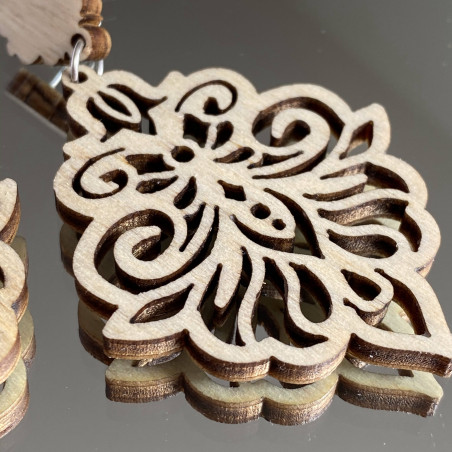 Monaty Holzohrringe Silente | SENTOP N009