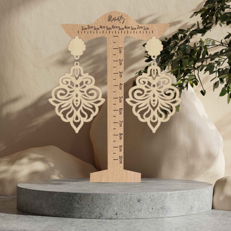 Monaty Holzohrringe Silente | SENTOP N009