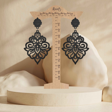 Monaty Holzohrringe Silente | SENTOP N009