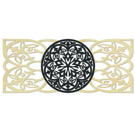 Luxuriöses Gemälde - Mandala an der Wand - MIRAGE