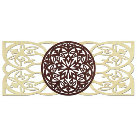 Luxuriöses Gemälde - Mandala an der Wand - MIRAGE