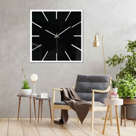 Wanduhr Spiegel Größe 30 - 50 cm