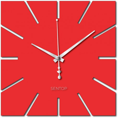 Wanduhr Minimalistisches Quadratisches Design - KAVARDI