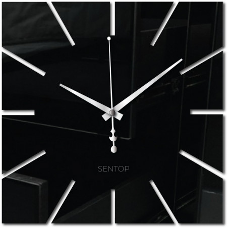 Wanduhr Minimalistisches Quadratisches Design - KAVARDI