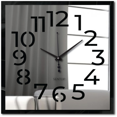 PMMA-Wanduhr - Sentop | X0101 | doppelschichtig