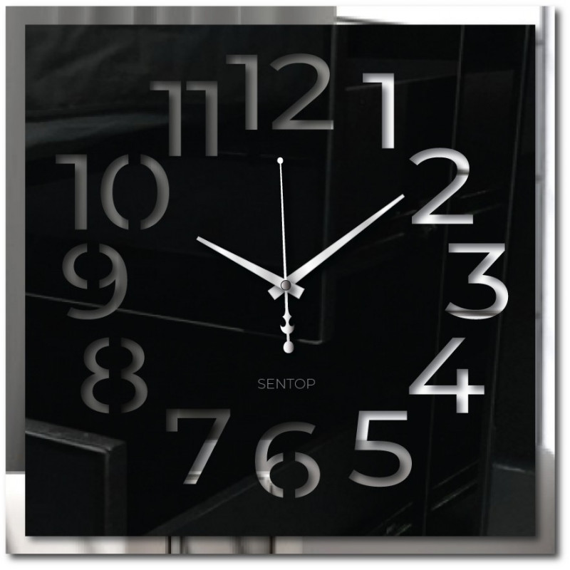 PMMA-Wanduhr - Sentop | X0101 | doppelschichtig