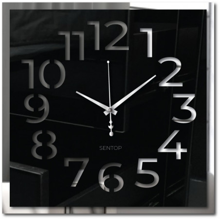 PMMA-Wanduhr - Sentop | X0101 | doppelschichtig