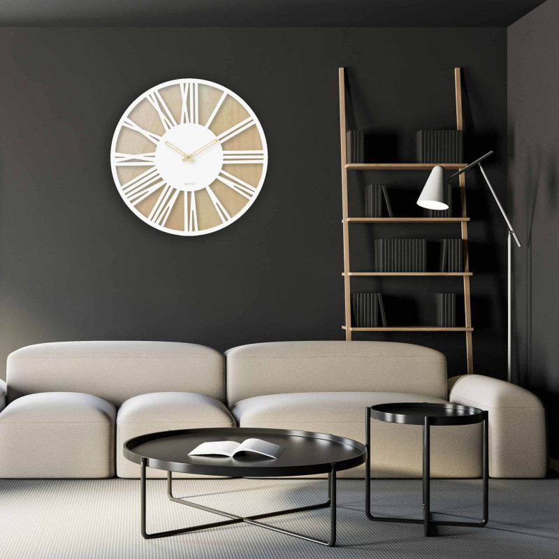 Holzwanduhr römische Ziffern - Sentop | HDFK029...