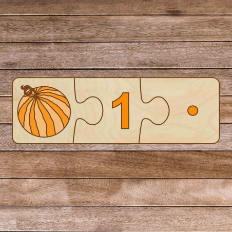 Kinder Holzpuzzle - Dreiteiliges Puzzle 30 Teile | GOLBIT