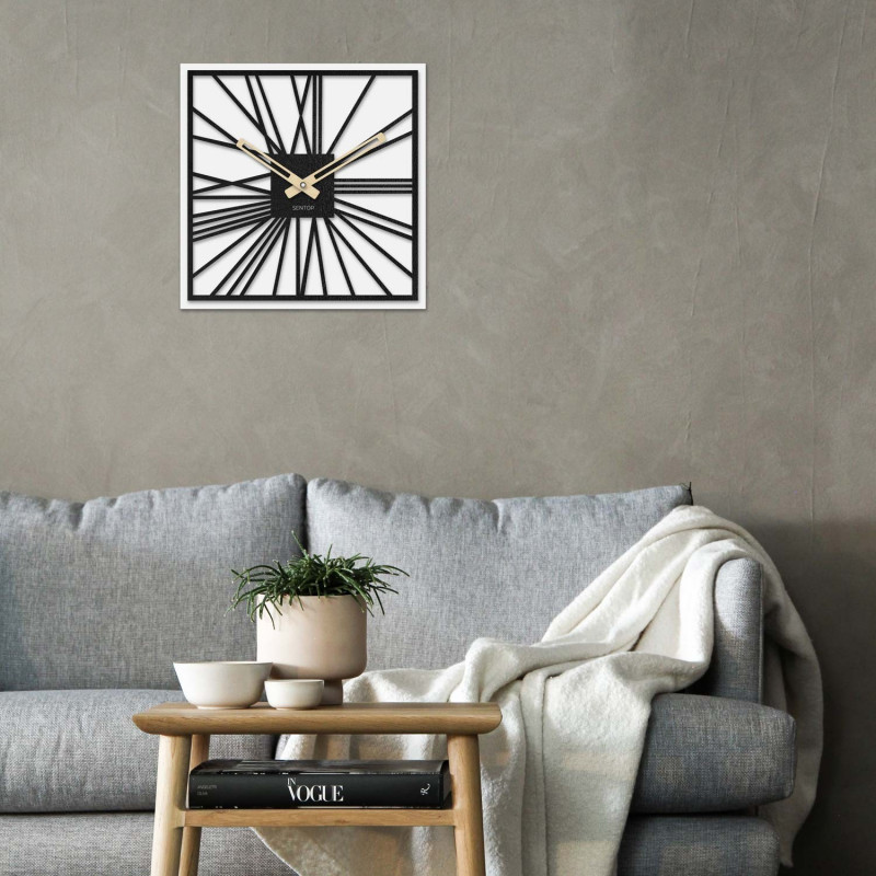 Holzwanduhr - Sentop | HDFK031 | Wenge Nuss